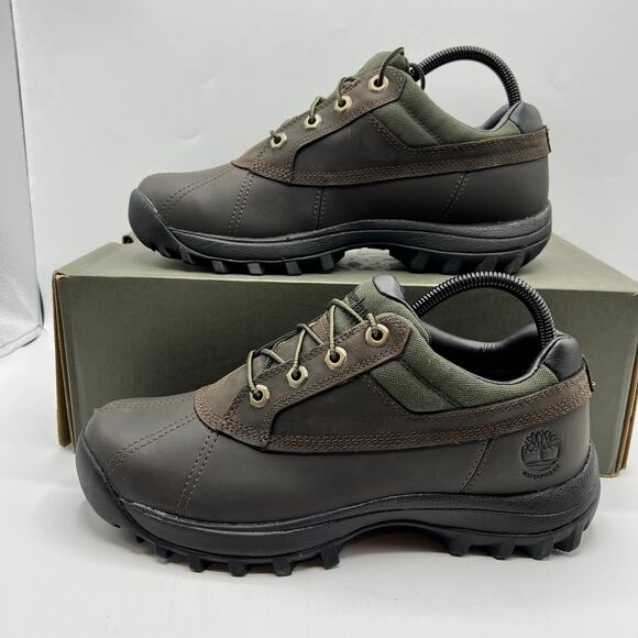 NEW Timberland Canard Low Waterproof Brown Men's Boots Size 8 TB06865B210 - Picture 1 of 11